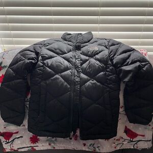 The North Face Kids Quilted Black Puffer Jacket